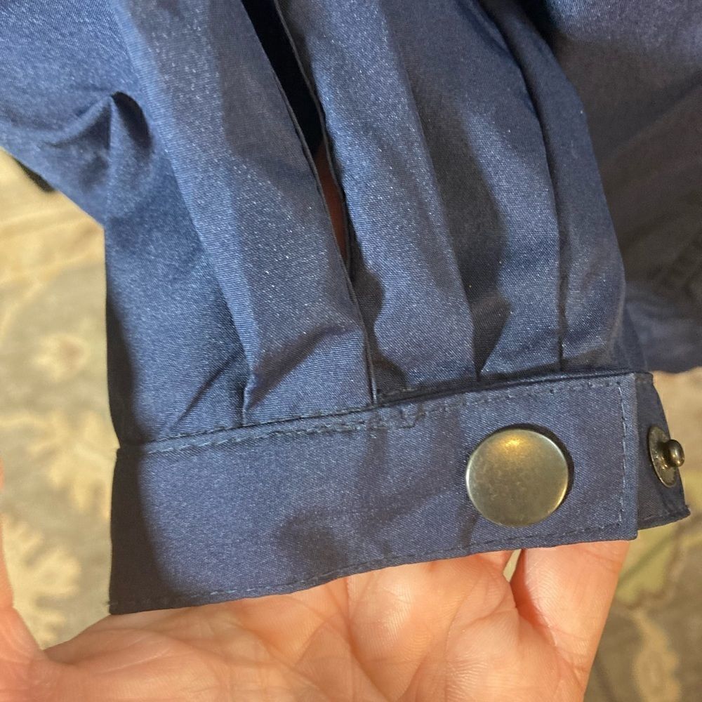 Van Heusen Blue Windbreaker Jacket - Picture 4 of 16